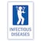 Signmission Safety Sign, OSHA Notice, 7" Height, Rigid Plastic, Infectious Diseases OS-NS-P-710-25573 - alternate 1